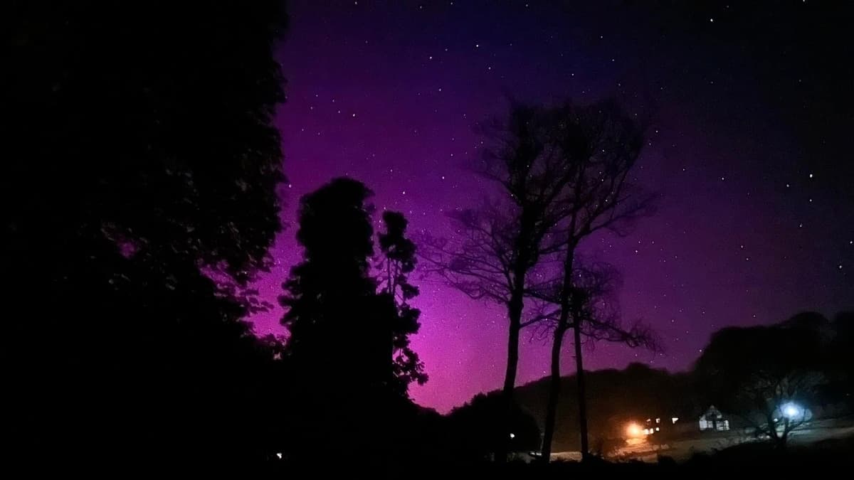 Cornwall turns into Aurora Explorers as Northern Lights captured on